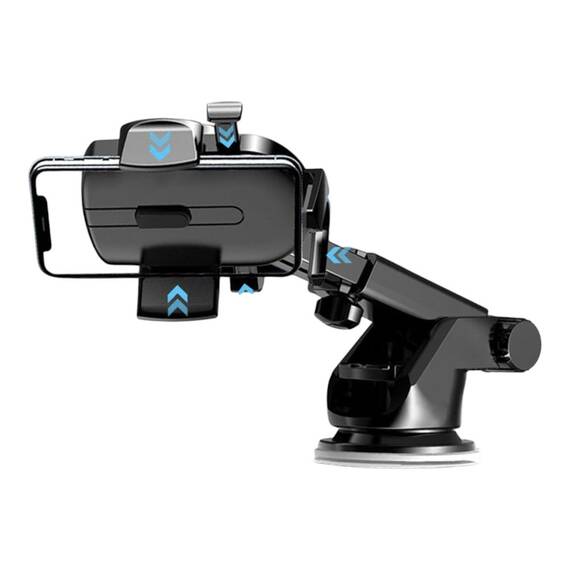 Suport auto telefon B118, ajustabil, extensibil, cu ventuza - 7- Roveli