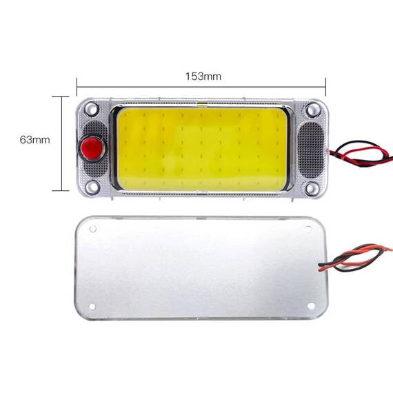 Lampa LED COB auto, universala, 12/24V, 10W - 7- Roveli