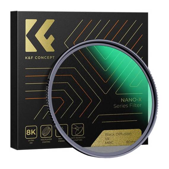 Filter 1/4 Black Mist 43 MM K&F Concept Nano-X - - Roveli