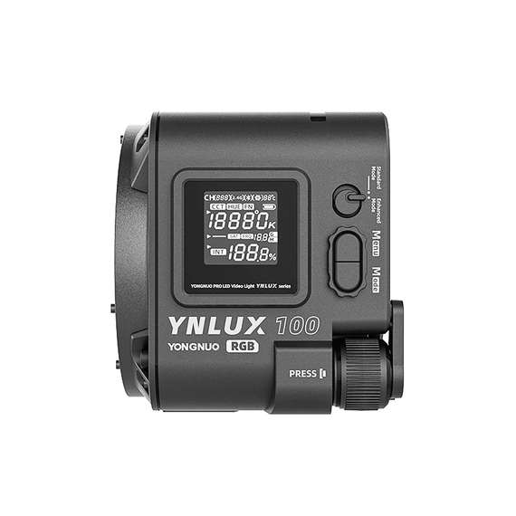 Lampa video LED RGB COB 120W Smart Yongnuo YNLUX100 RGB - - Roveli