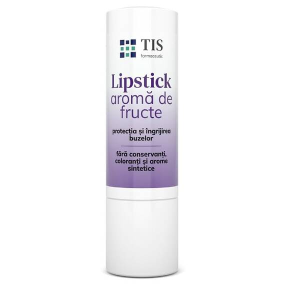 Lipstick cu Aroma de Fructe 4 g Tis Farmaceutic - - Roveli