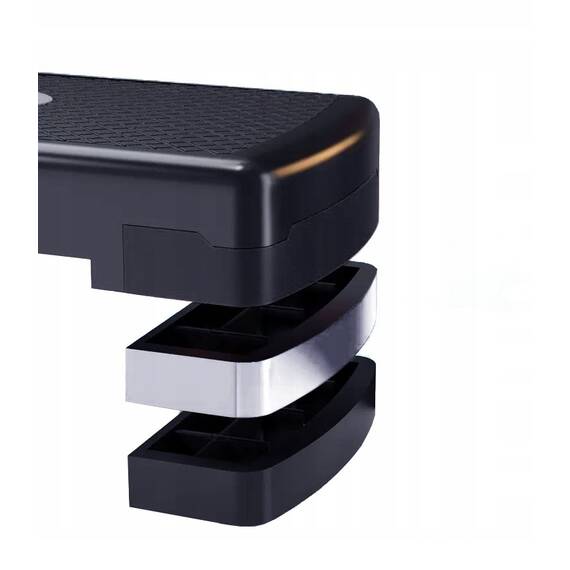 Stepper fitness 3 pozitii de inaltime,  68x28 cm - 7- Roveli