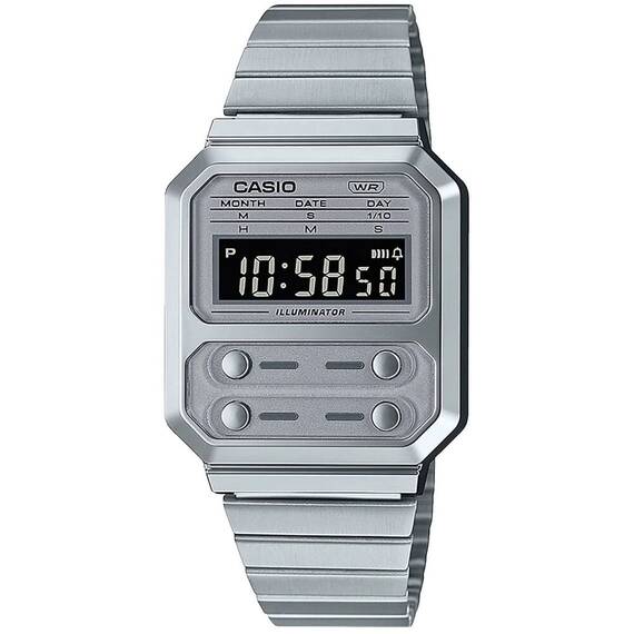 Ceas barbatesc Casio Vintage Edgy A100WE-7BEF - - Roveli