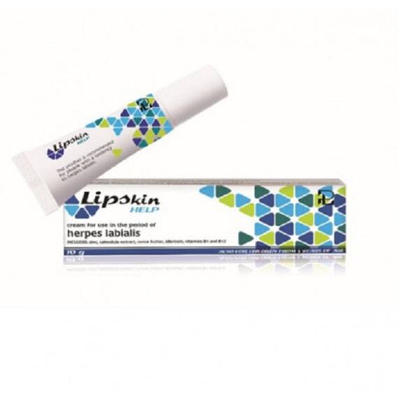 Lipskin Help Unguent de Buze Antiherpetic 10 ml Pharmacy Laboratories - - Roveli