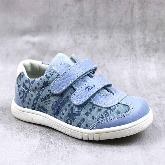 Pantofi sport , pentru copii , din piele naturala  3229-ALBASTRU8, Culoare (12): Bleu, Marime (12): 29 - - Roveli