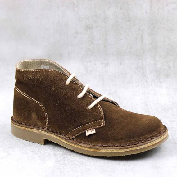 Ghete usoare , pentru copii , din piele naturala , cu talpa cusuta 445-MARO28/X, Culoare (12): Maro, Marime (12): 31 - - Roveli