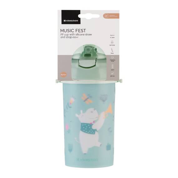 Cana cu pai si curea 450 ml Music Fest Mint, Kikka Boo - 2- Roveli