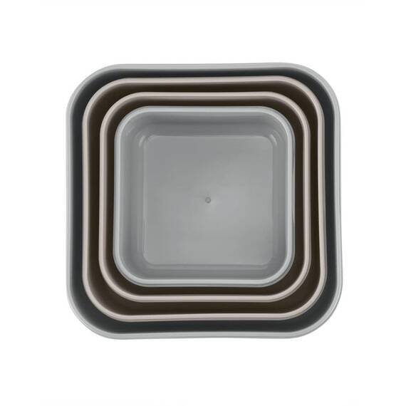 Set 4 cutii pentru pranz, Kitty Cat Grey, Kikka Boo - 7- Roveli