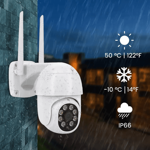 Camera de supraveghere, HD, microfon, lumini, WIFI - 2- Roveli
