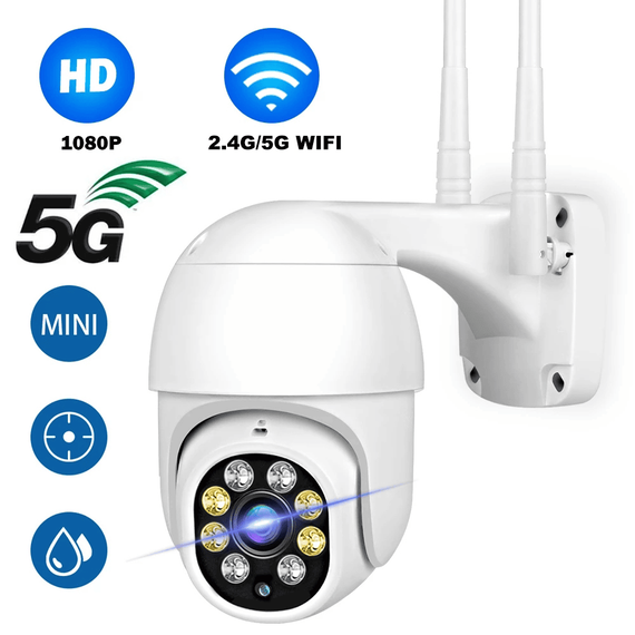 Camera de supraveghere, HD, microfon, lumini, WIFI - 6- Roveli