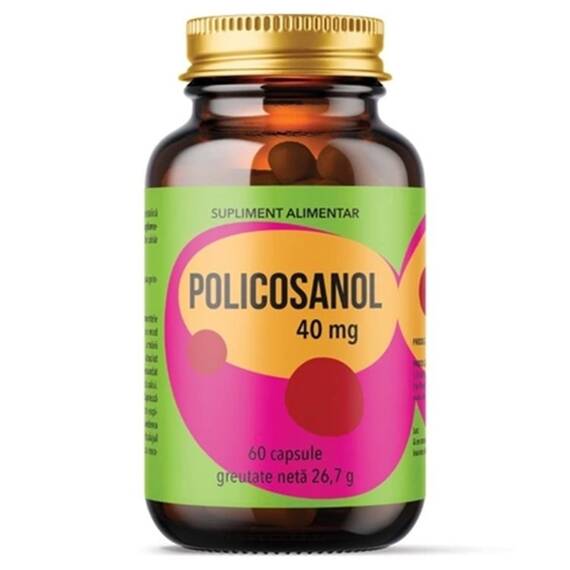 Policosanol 40 mg 60 capsule Laboratoarele Remedia - - Roveli