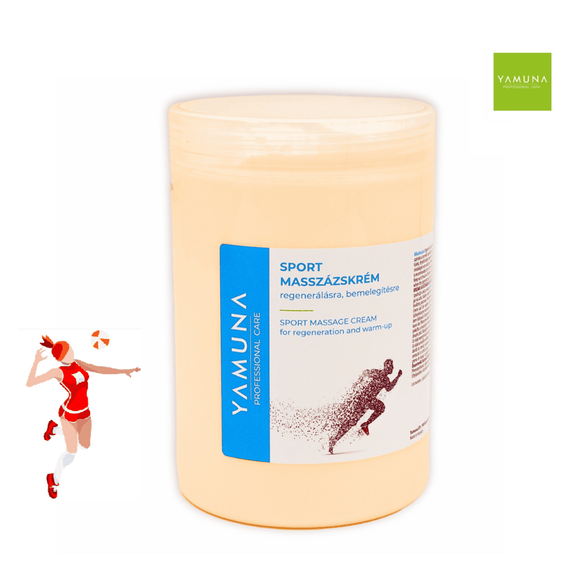 Crema de masaj Sport Regenerare si Incalzire Yamuna 1000 ML - - Roveli
