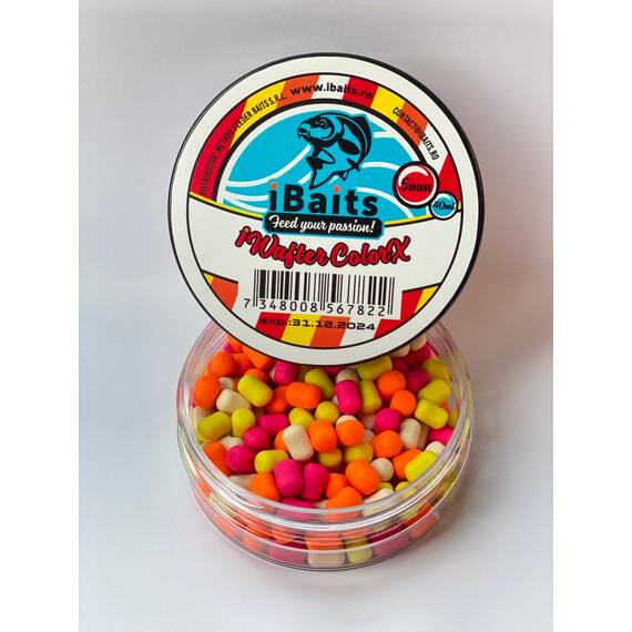 Momeli pescuit Wafters iBaits COLORX 5X7MM 40 ML - - Roveli