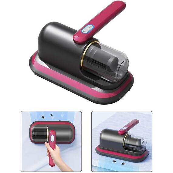 Aspirator portabil pentru acarieni si praf, reincarcabil, QCM8 - 3- Roveli