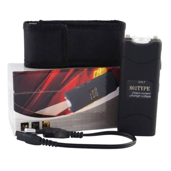 Lanterna LED cu descarcare electrica TW801, 10KV, 220V - 3- Roveli