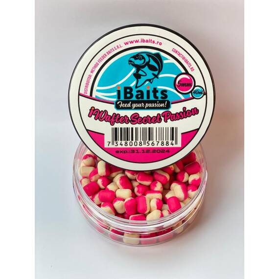 Momeli pescuit Wafters iBaits SECRET PASSION 5X7MM 40 ML - - Roveli