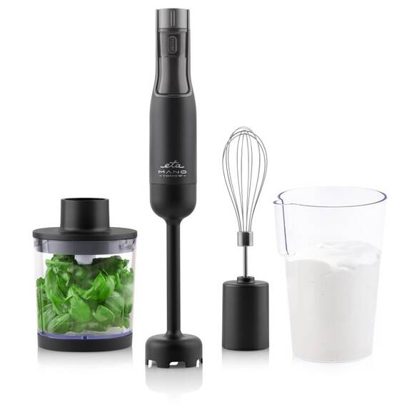 Blender de mana ETA Mano 3219 90010, 1000 W, 9 viteze, afisaj LCD, negru - - Roveli