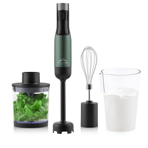 Blender de mana ETA Mano 3219 90030, 1000 W, 9 viteze, afisaj LCD, negru-verde - - Roveli