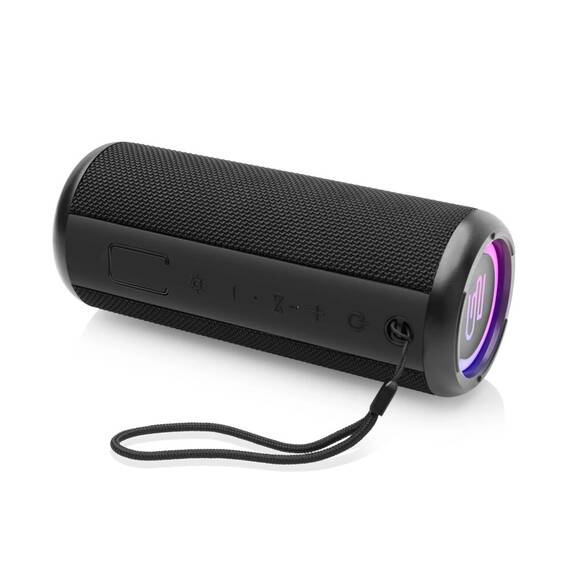 Boxa portabila GoGEN DANCEE BS 350B, 20 W, 7.4 V/2500 mAh, Bluetooth, TWS, intrare AUX, IPX 6, negru - - Roveli
