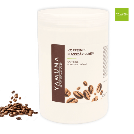 Crema de masaj cu Cofeina si Scortisoara YAMUNA 1000 ML - - Roveli