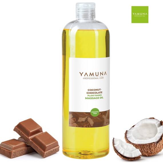 Ulei de masaj anticelulitic Cocos si Ciocolata Yamuna 1L - - Roveli