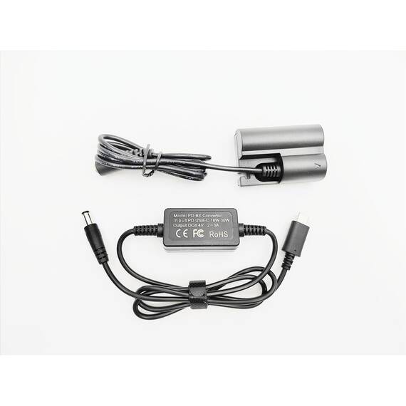 Alimentator Tip Baterie BP511 Canon DR-400 Dummy Battery DC COUPLER TYPE-C PD - - Roveli