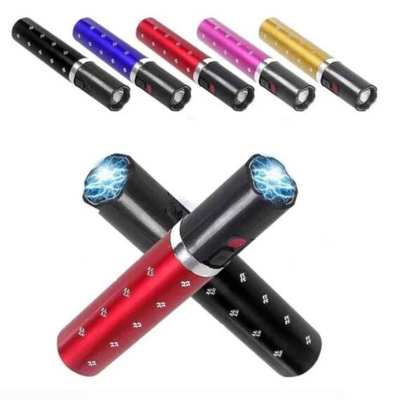 Lanterna in forma de ruj, descarcare electrica 300KV, acumulator - - Roveli