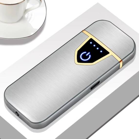 Bricheta electronica antivant, USB, ecran LED, 220mAh, amprenta - 3- Roveli