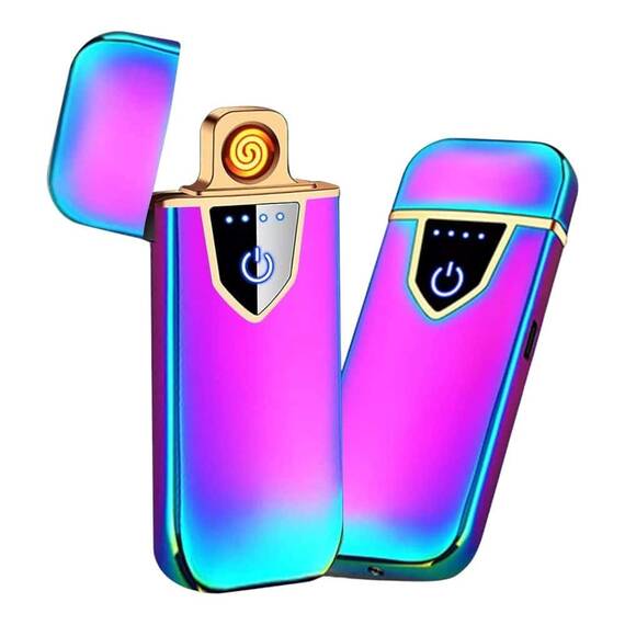 Bricheta electronica antivant, USB, ecran LED, 220mAh, amprenta - 13- Roveli