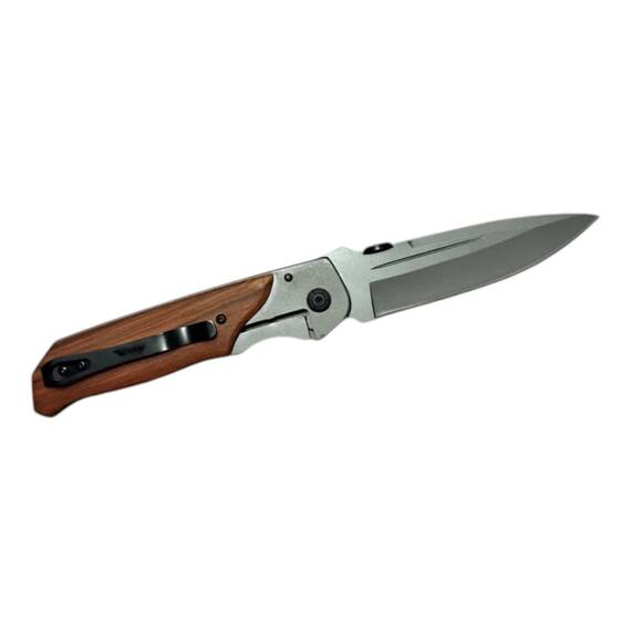Instrument pentru taiat Browning, lama otel 440C, 19.5 cm, lemn - 3- Roveli
