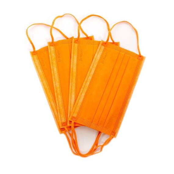 Masca medicala 4 straturi full color Orange Dr. Mayer - - Roveli