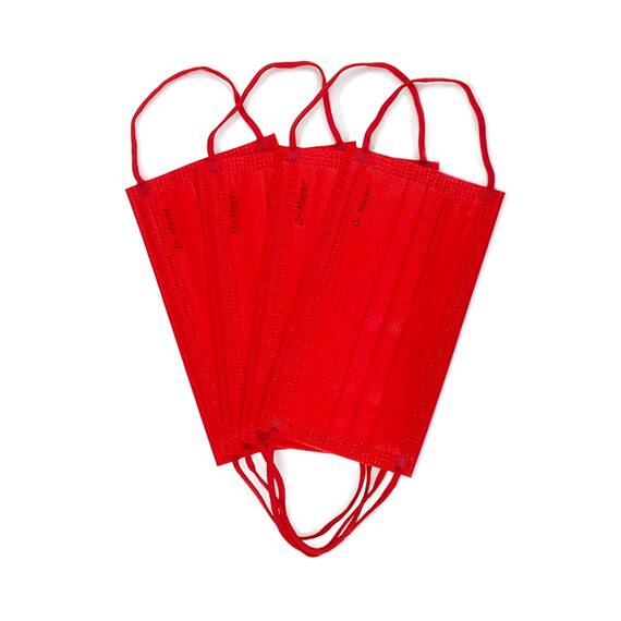 Masca medicala 4 straturi full color Red Dr.Mayer - - Roveli