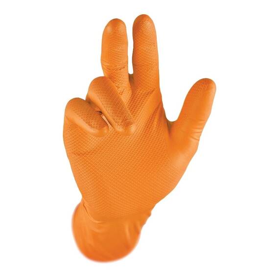 Set 50 manusi nitril L/XL, rezistente chimic, aderenta ridicata - 7- Roveli