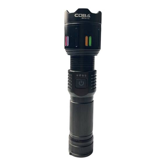 Lanterna LED CP701, 100W, 1000lm, acumulator 9800mAh, zoom, USB - 4- Roveli