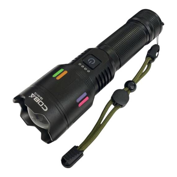 Lanterna LED CP701, 100W, 1000lm, acumulator 9800mAh, zoom, USB - 9- Roveli