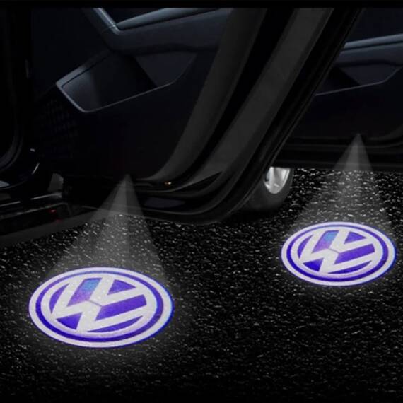 Set 2 x Holograma LED pentru portiere, BMW/Audi/VW - 3- Roveli