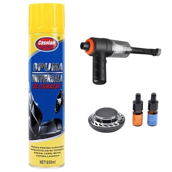 Pachet promotional accesorii auto pentru curatenie, 3 produse - 2- Roveli