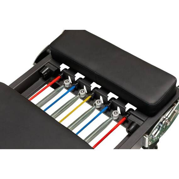 Aparat Pilates Reformer Compact Negru + Accesorii - 7- Roveli