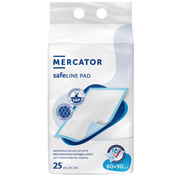 Aleze Absorbante 60x90cm SafeLine 25 Buc - - Roveli