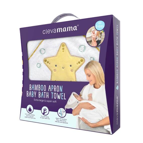 Prosop extra large din bambus Clevamama 3534 - - Roveli