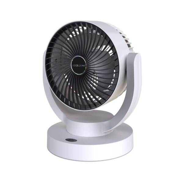 Ventilator de circulatie a aerului, reincarcabil, 3 viteze : Culoare - alb, Culoare (tm): alb - - Roveli