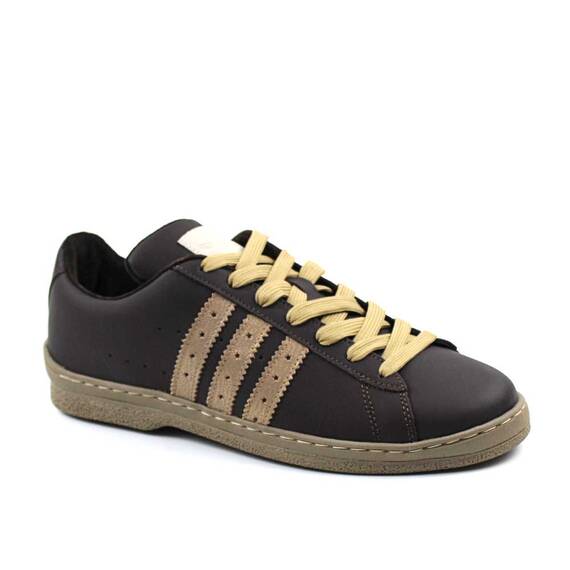 ​Pantofi casual unisex , din piele naturala , cu talpa cusuta 7199-MARO/1, Culoare (12): Maro, Bronz, Marime (12): 41 - - Roveli