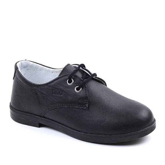 Pantofi  pentru copii , din piele naturala 3194-NEGRU/1, Culoare (12): Negru, Marime (12): 34 - - Roveli
