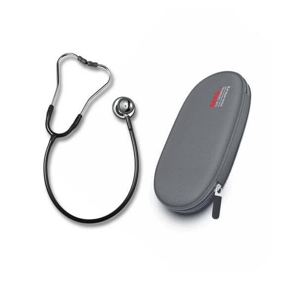 Stetoscop ERKA Finesse Light, Negru, cu borseta - - Roveli