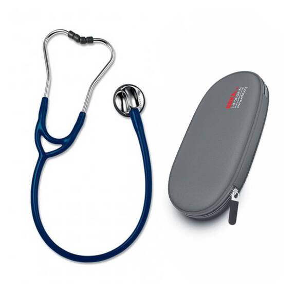 Stetoscop ERKA Sensitive, Bleumarin, cu borseta - - Roveli