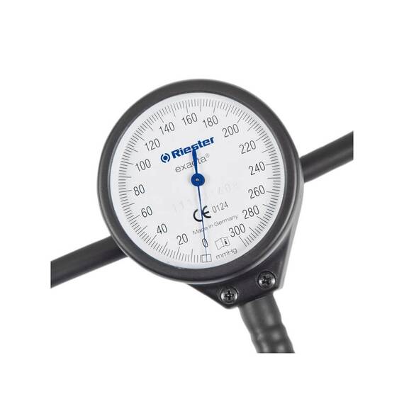 Tensiometru mecanic Riester EXACTA manseta cu 2 tuburi tip bandaj - RIE1350-102 - - Roveli