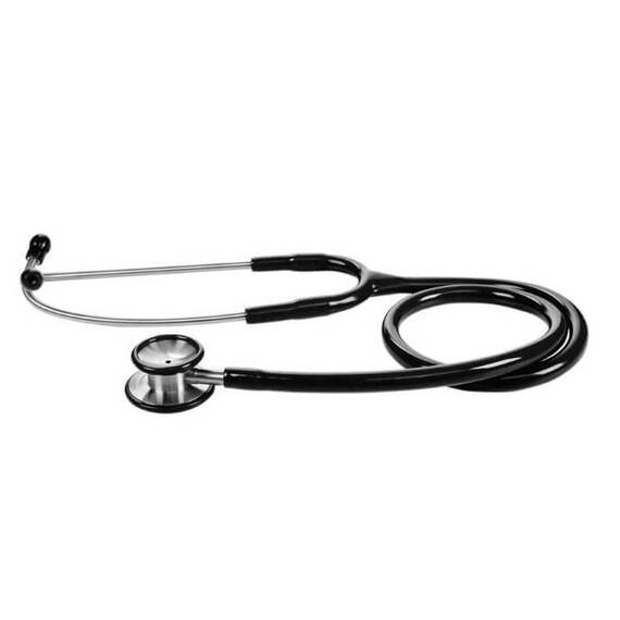 Stetoscop pediatric Moretti, capsula dubla NEGRU DM540 - - Roveli