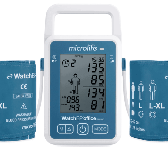 Monitor Profesional pentru tensiunea arterială și screening cardiovascular Microlife WatchBP OFFICE VASCULAR - - Roveli
