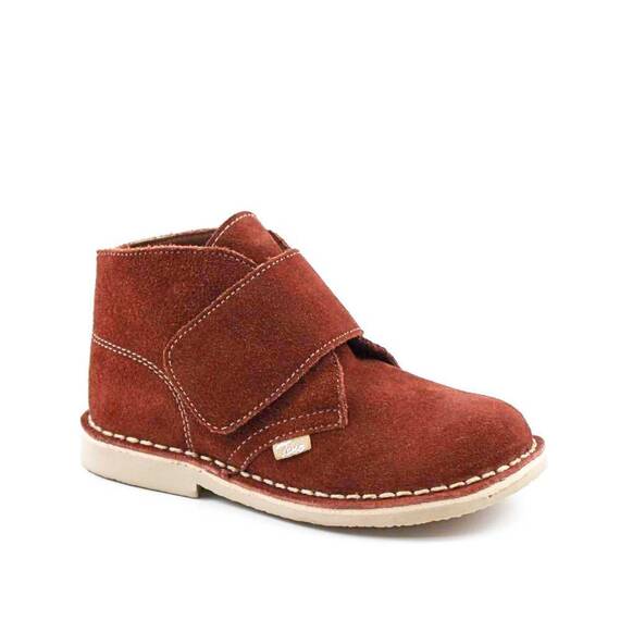 Ghete usoare , pentru copii , din piele naturala intoarsa , cu talpa cusuta 446-MARO/B/X, Marime (12): 29 - - Roveli