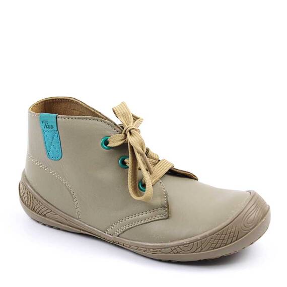 Ghete usoare " BAREFOOT " , pentru copii , din piele naturala 3236-BEJ/PU, Culoare (12): Bej, Marime (12): 31 - - Roveli